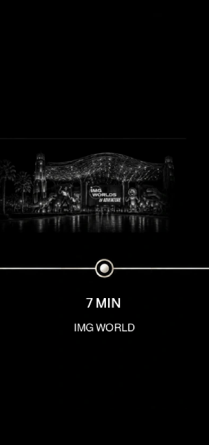 Driving distance from Majan City to IMG Worlds of Adventure