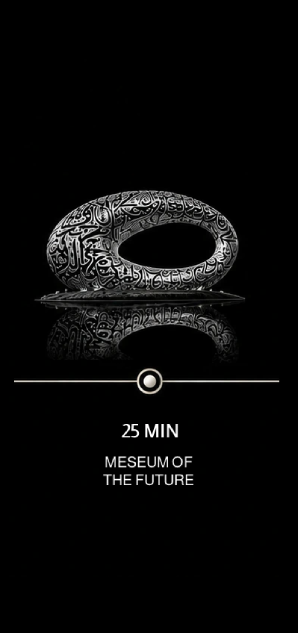 Driving distance from Majan City to Museum of the Future