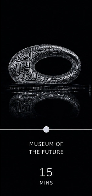Driving distance from Meydan City to Museum of the Future