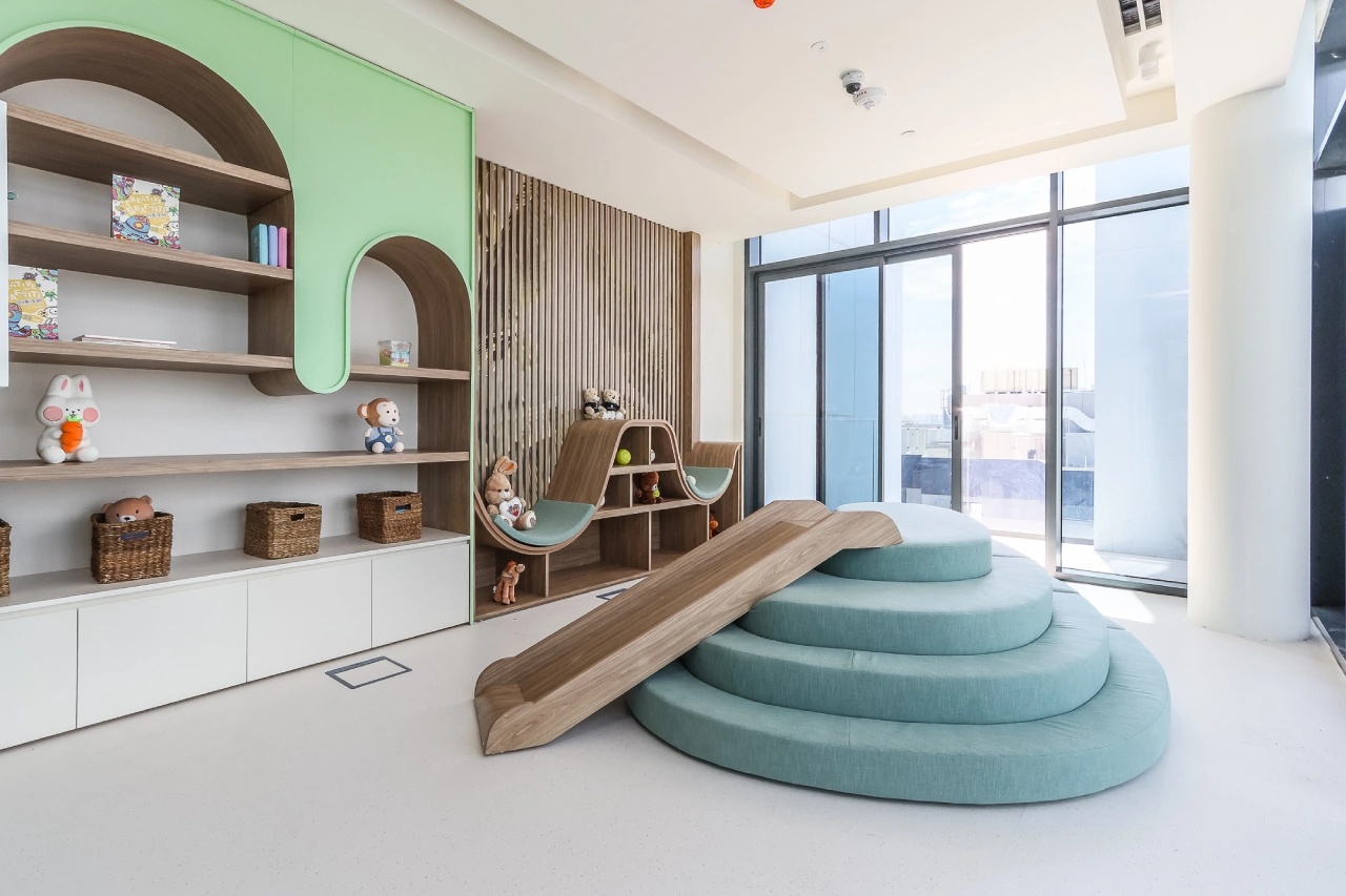 Indoor & Outdoor Kids Play Area